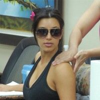 Kim Kardashian spotted getting her nails done at a salon photos | Picture 81935